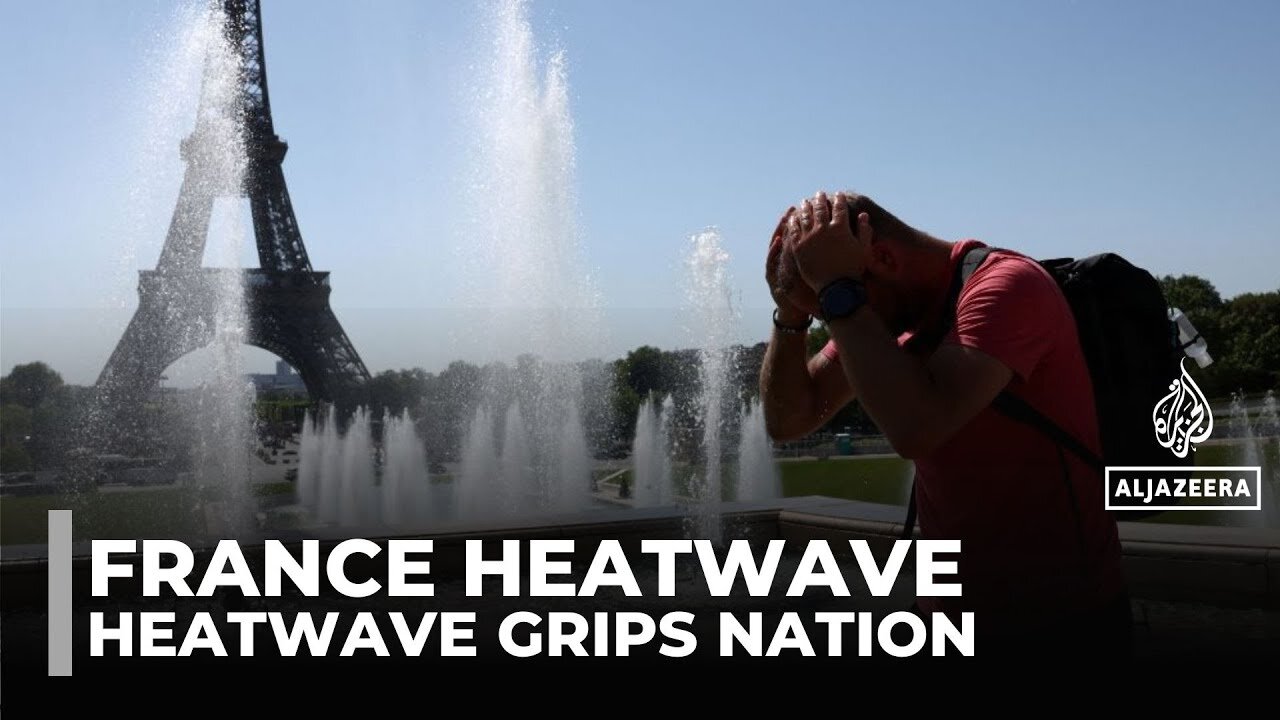 France swelters as heatwave grips nation, sparking climate concerns