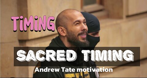 Andrew Tate: The wait feels heavy… but it’s holy. / Motivation video #andrewtatemotivation
