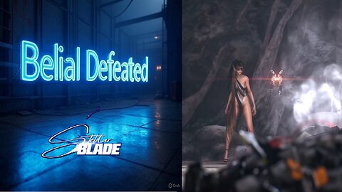Belial defeated wearing a hot swimsuit | Stellar Blade