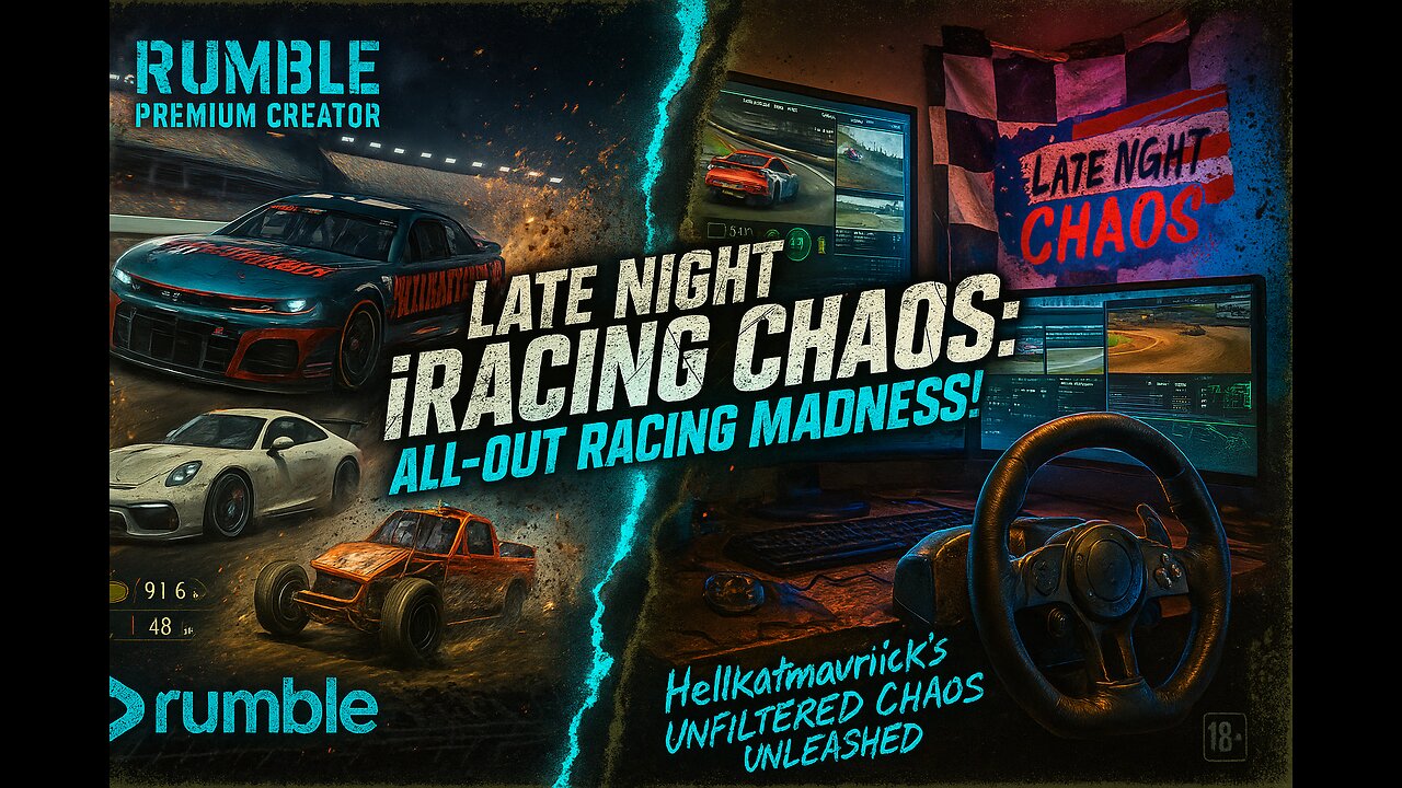 🏎 🏍 💥 "LATE NIGHT iRACING CHAOS: ALL-OUT RACING MADNESS!"🏎 🏍 💥