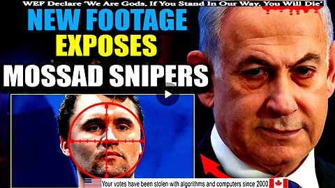 New Charlie Kirk Assassination Footage Exposes Netanyahu's Hit Squad in Crowd