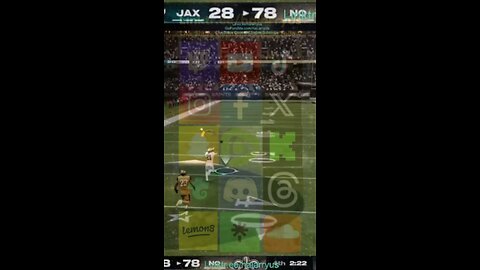 Turnover on Downs Score NO 84 vs JAX #AllMadden #Madden25 #NFLmadden #madden