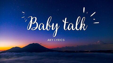 Baby Talk – A Love Song Without Words | Feel Every Beat