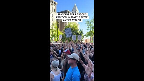 Standing For God After ANTIFA Attack in Seattle Relious Freedom