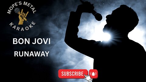 Bon Jovi - Runaway Karaoke