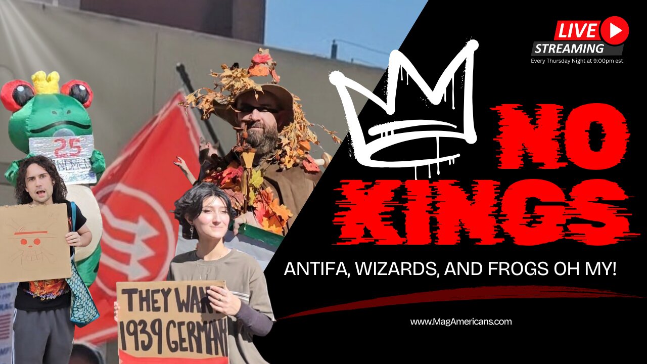 No Kings - Wizards, Antifa, and Frogs OH MY!
