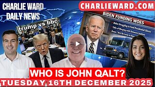 CHARLIE WARD DAILY NEWS WITH CHARLIE WARD & PAUL BROOKER TUESDAY 16TH DECEMBER 2025