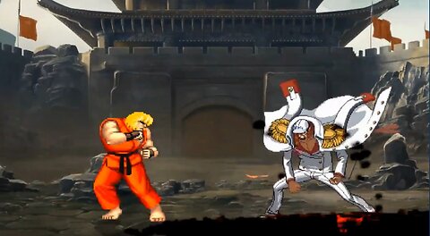 KEN vs AKAINU - (Hardest AI)