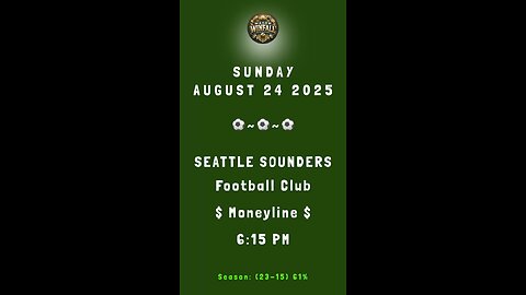 FREE SOCCER PICK 8/24/25