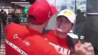 eyewitness to Charlie Kirk’s murder cut off mid-account as people grabbed & quickly silenced him