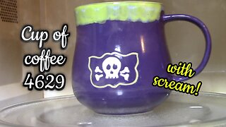 Cup of Coffee 4629---Dark Roast & Biscotti (*Salty Language)