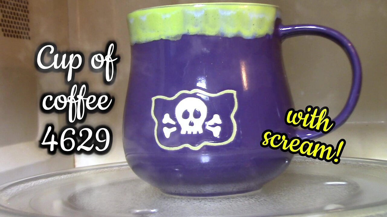 Cup of Coffee 4629---Dark Roast & Biscotti (*Salty Language)