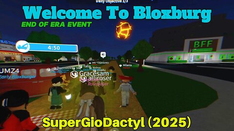 Welcome To BloxBurg: THE METEOR EVENT "The End Of ERA" NEW MAP!(2025)