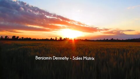 Benjamin Dennehy - Sales Matrix (CoursesLibrary.com)