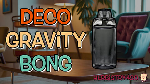 This "Cocktail Shaker" Is Actually a Gravity Bong?! 🤯 | NWTN Deco Bong Review