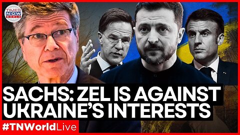 LIVE | Jeffery Sachs REVEALS How Zelensky’s Rule, EU's Failure Silences Ukraine’s Yearning for Peace
