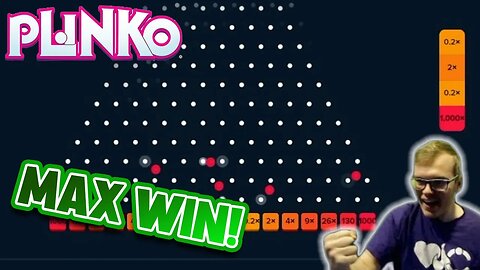 IMPOSSIBLE 1000X PLINKO WIN!