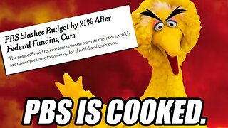 PBS Funding SLASHED and They're VERY MAD. | Clownfish TV