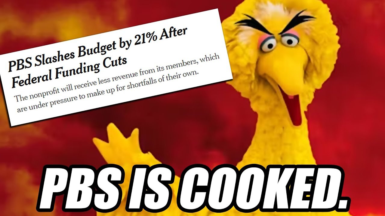 PBS Funding SLASHED and They're VERY MAD. | Clownfish TV