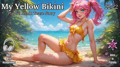 Yellow Bikini ASMR Fantasy | [F4A] Exotic Bikini Roleplay {Hot Tease} | English Female Audio