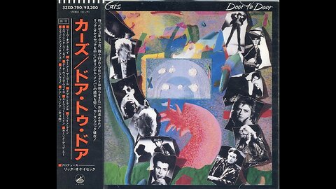 The Cars - Door To Door (Japan) 1987 CD