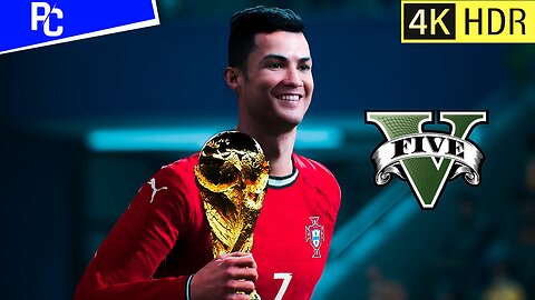 Cristiano Ronaldo real life | GTA 5 Enhanced Edition 🙄😱 | Phil Gaming OP