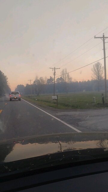 footage of the smoke from the fire on I530 Arkansas