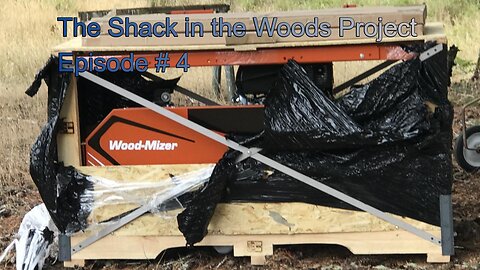 04 Wood Mizer LX-30 Portable Sawmill Arrives! Brush Clearing to Prevent Wildfires? Culled Trees?