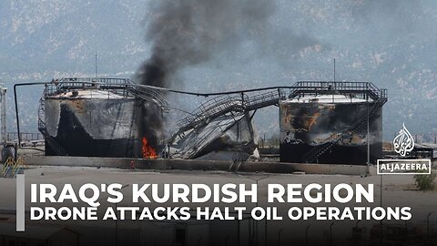 Drone strikes halt oil operations in Iraq's Kurdish region amid Erbil-Baghdad tensions