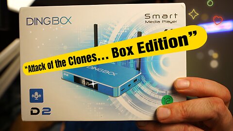 The DINGBOX D2, What's different about this cloned box ?