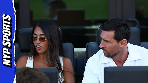 Lionel Messi, wife have Coldplay 'kiss cam' concert moment