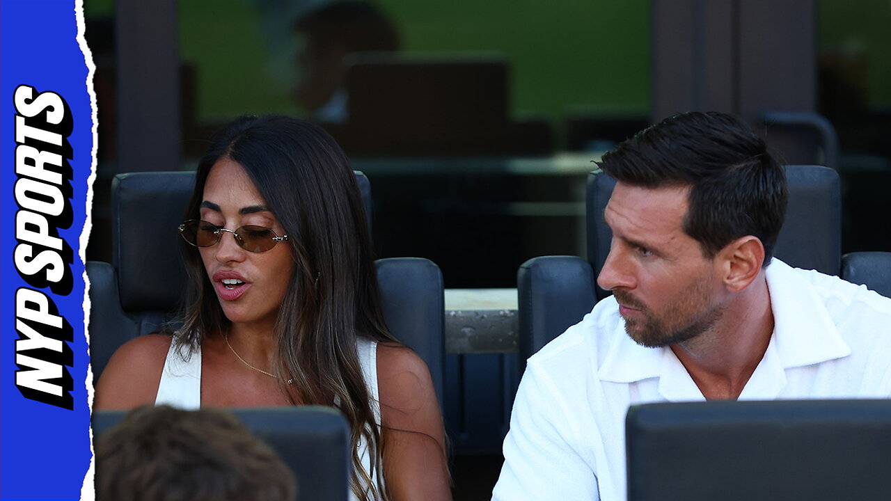 Lionel Messi, wife have Coldplay kiss cam concert moment