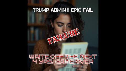 TRUMP Admin Is An Epic FAILURE, Thx 2 BONDI, Patel