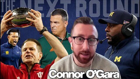 Sherrone Moore Fired & Arrested | Connor O’Gara on Michigan Chaos, CFP Bracket Set & Indiana at #1