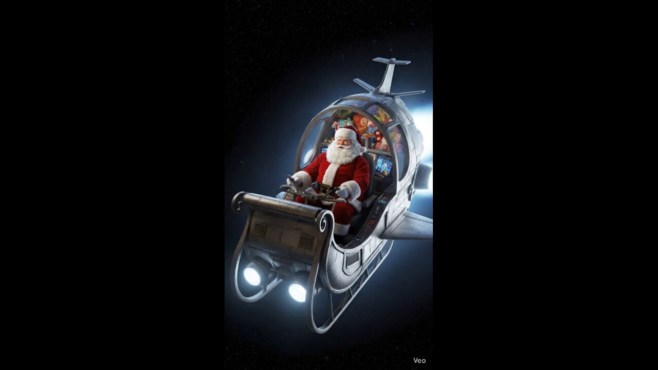 Santa has a new sleigh