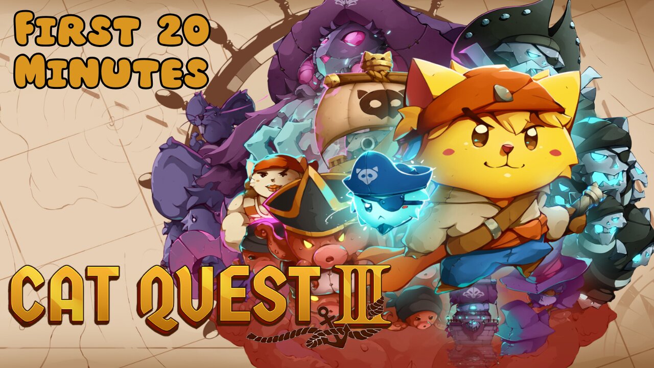 Cat Quest III - First 20 Minutes (No Commentary Gameplay)