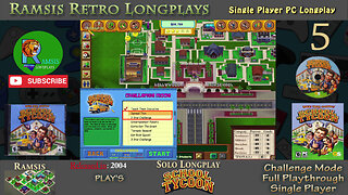 School Tycoon | PC Game | 2004 | Intermediate Level #2-3 | Challenge Mode