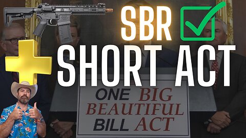 BREAKING NEWS: SHORT Act Added to Big Beautiful Bill!