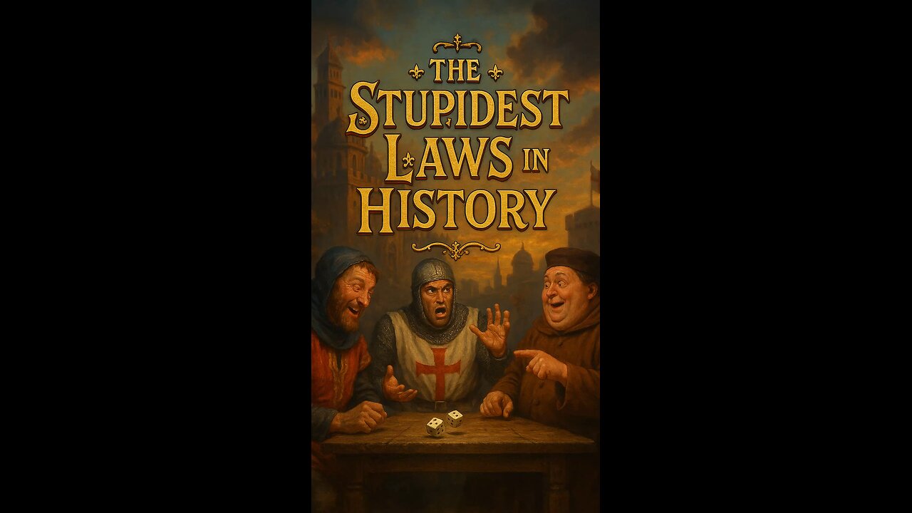 Did They Really Pass That? History’s Most Absurd Laws Revealed! 😆🤔