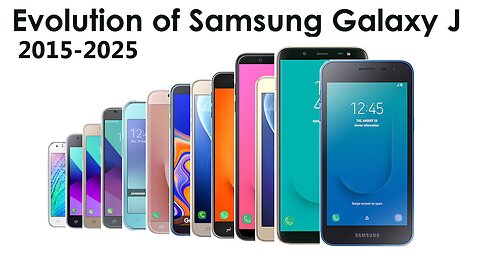 Evolution of Samsung Galaxy J