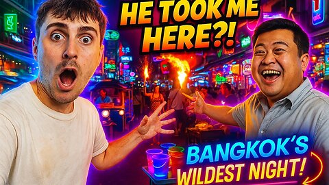 Reuniting with My Thai Friend on Bangkok’s Craziest Street!