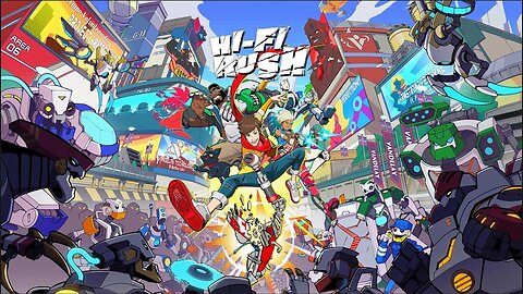 HI-FI RUSH 🏃‍♂️ GAMEPLAY HELP CHAI 🎸& PEPPER 👧FIGHT AGAINST THE COMPANY MEGACORP IN TUNE TO MUSIC 🎶