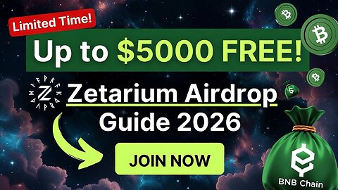 Zetarium Airdrop 2026: How to Earn Up to $5000 FREE – Step-by-Step Guide! 🚀
