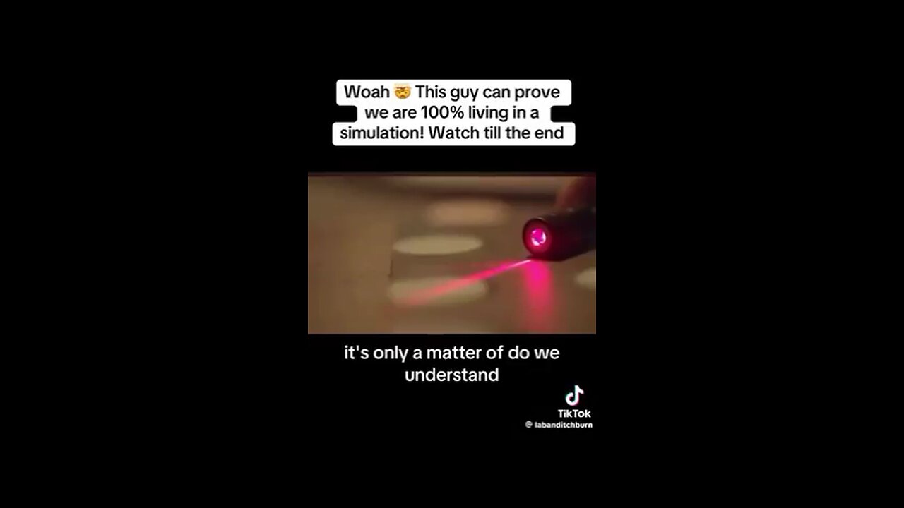 It's Called Simulation, And You're In It...