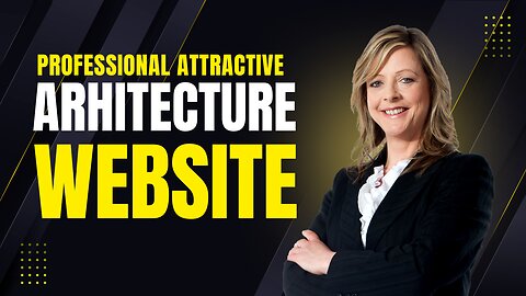 Design a Stunning Architecture Website from Scratch | HTML, CSS & JavaScript Tutorial #live