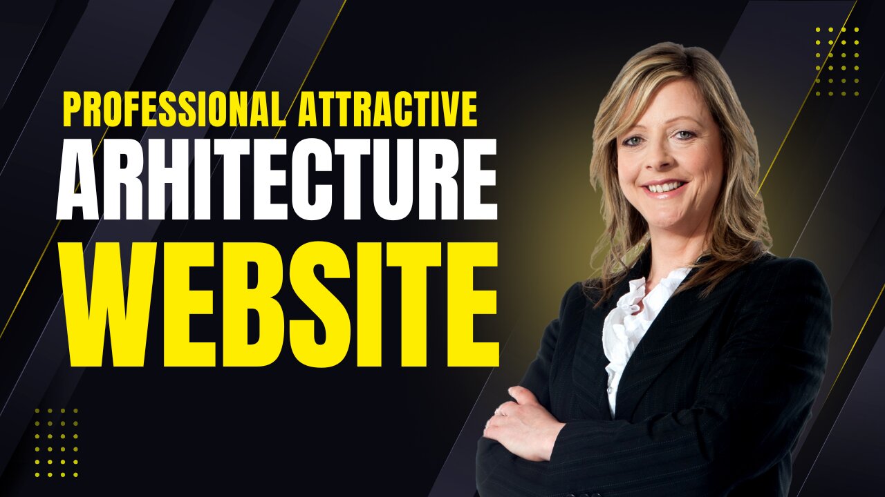 Design a Stunning Architecture Website from Scratch | HTML, CSS & JavaScript Tutorial #live