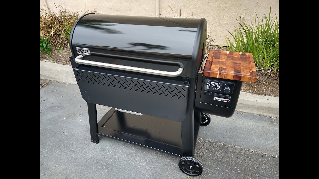 Unbelievable Weber Searwood XL 600 Modification! #weber #bbq