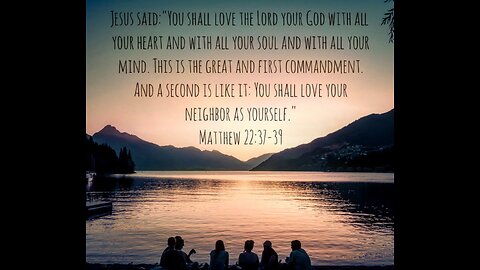 Love your neighbor!