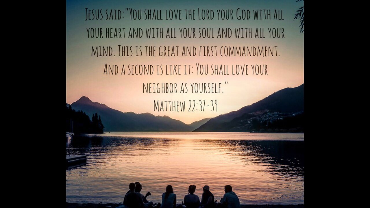 Love your neighbor!