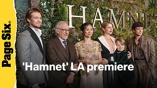 Jessie Buckley, Joe Alwyn and more attend the 'Hamnet' LA premiere